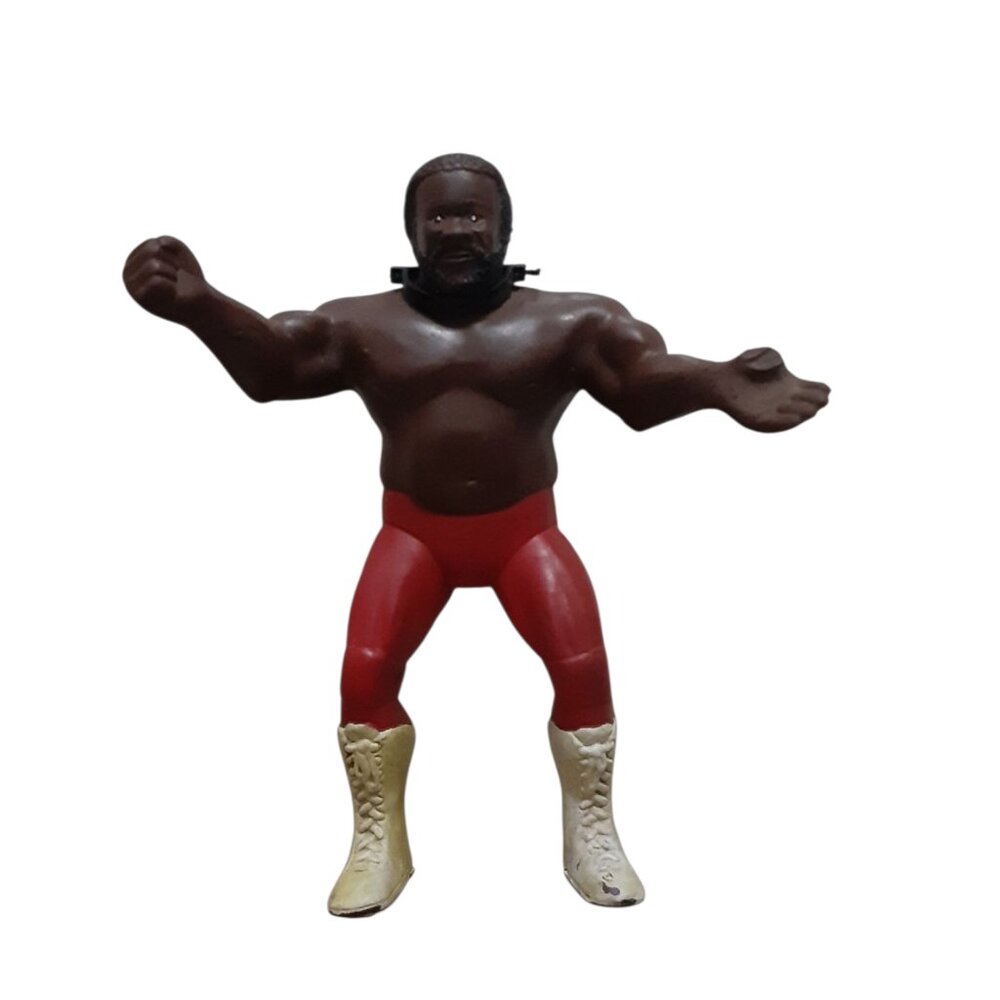 Junkyard Dog JYD LJN WWF 1984 Vintage Wrestling Superstars Figure 8" **Flaws**